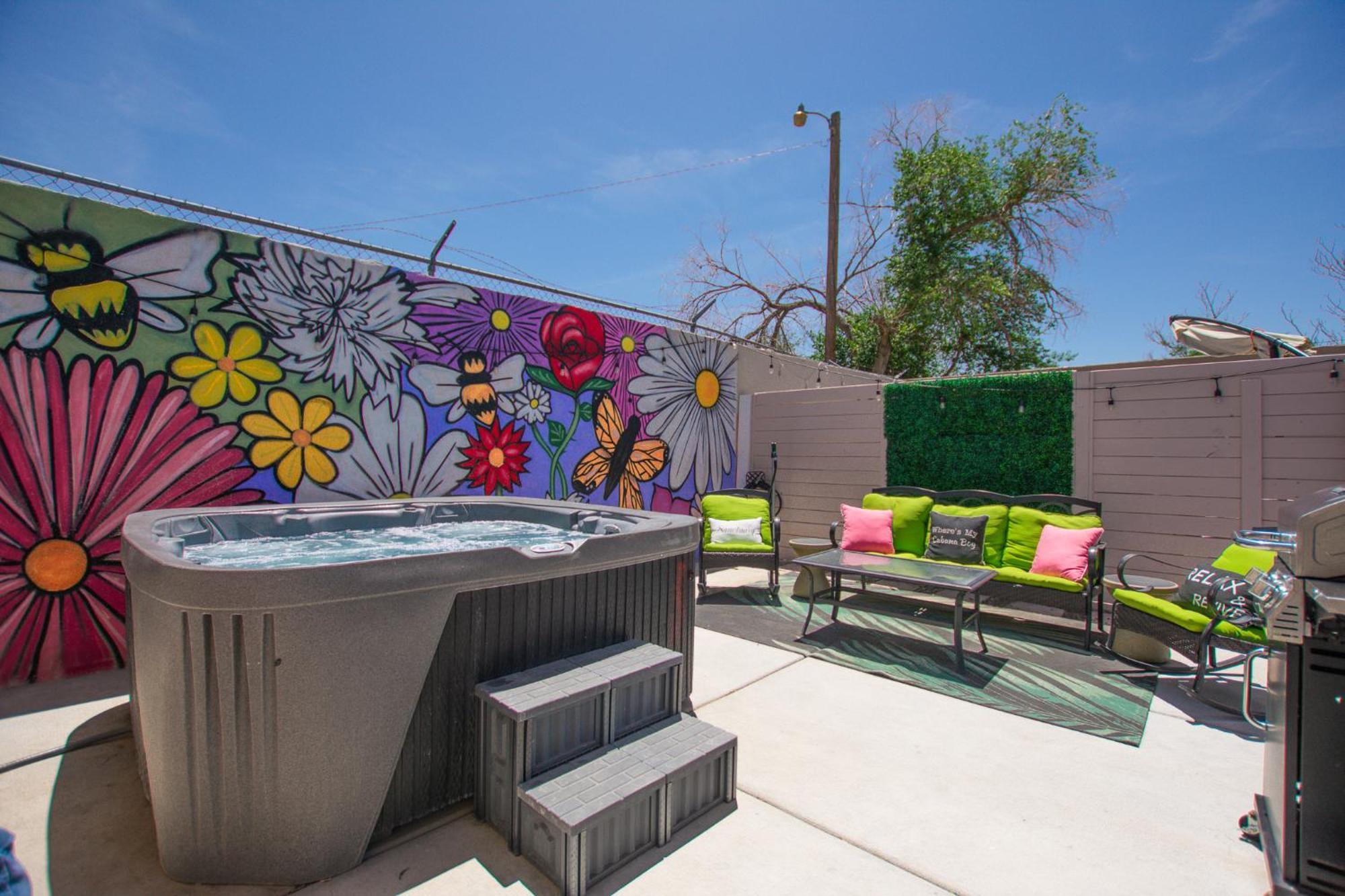 Willa Bohemian Chic An Eclectic Escape-Hot Tub-Pet Friendly-No Pet Fees! Albuquerque Zewnętrze zdjęcie