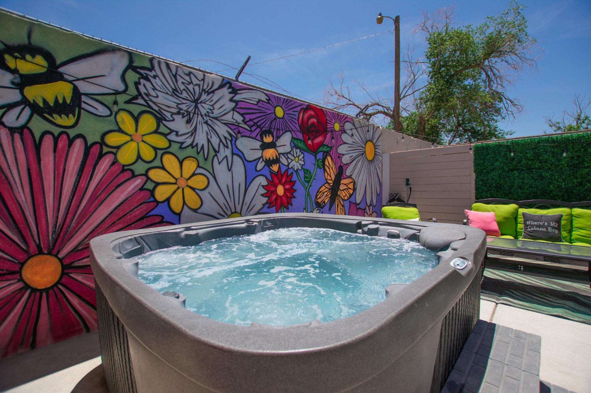 Willa Bohemian Chic An Eclectic Escape-Hot Tub-Pet Friendly-No Pet Fees! Albuquerque Zewnętrze zdjęcie